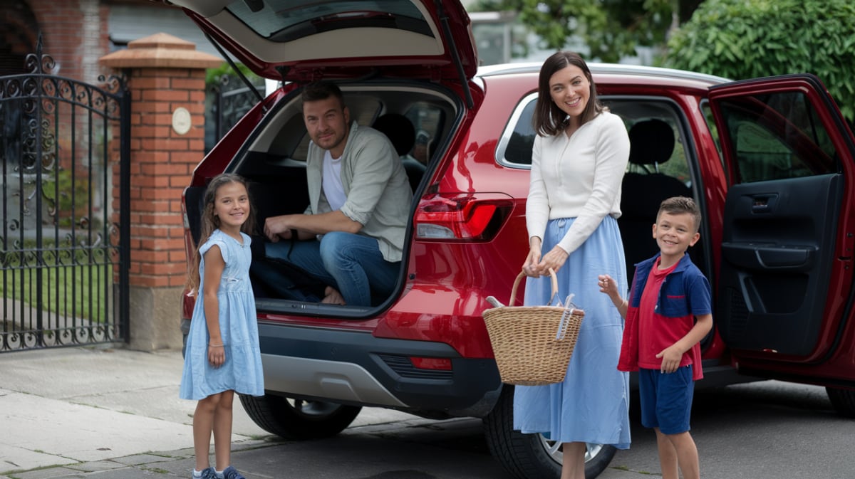 voiture famille 4 peronnes